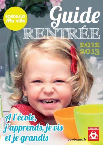 Guide Rentrée 2012/2013 - Bordeaux