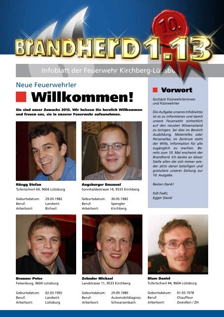 hier downloaden - Feuerwehr Kirchberg LÃ¼tisburg