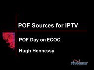 POF Sources for IPTV