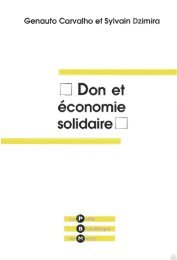 Essai sur le don - Revue du MAUSS permanente