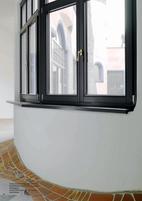 Fensterbank-Service - Porta Fenster