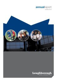 Annual Report - Loughborough College