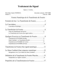 La TransformÃ©e de Fourier - PRIMA