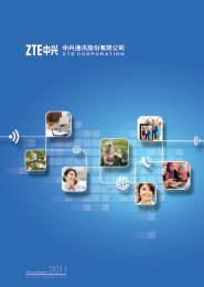 Annual Report 2011 - ZTE