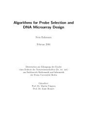 Algorithms for Probe Selection and DNA Microarray Design