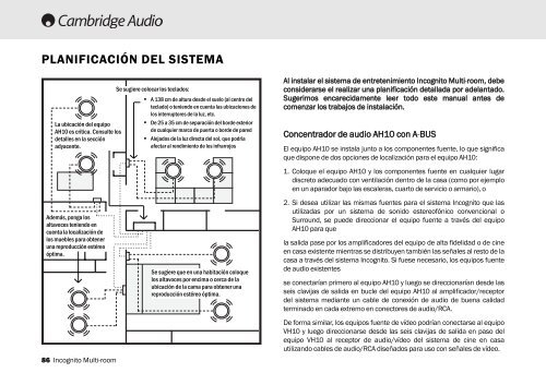 AP182742 CA Incognito Multi-Room Installation ... - Cambridge Audio