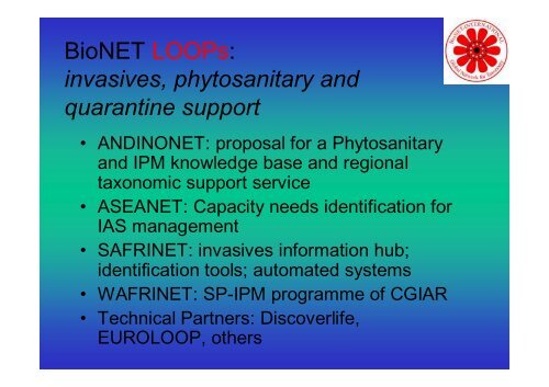 BioNET-INTERNATIONAL: the Global Network for Taxonomy A sub ...