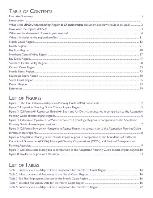 addressing climate change adaptation in regional transportation plans