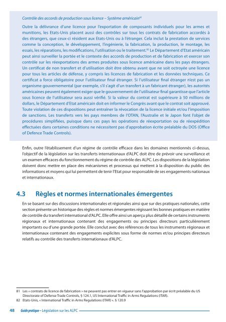 Législation sur les armes légères et de petit calibre - PoA-ISS