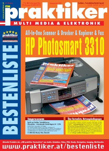 HP Photosmart 3310: All-In-One Scanner ... - HOME praktiker.at