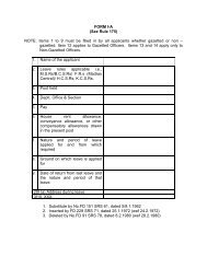 FORM I-A (See Rule 175) NOTE: Items 1 to 9 must ... - stg1.kar.nic.in