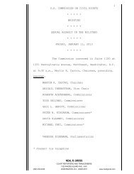 January 11, 2013 - Sex Assault in the Military Briefing (PDF) - U.S. ...