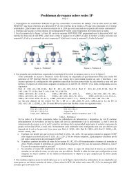 Problemas de repaso sobre redes IP