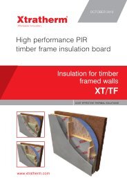 High performance PIR timber frame insulation board - RIBA Product ...