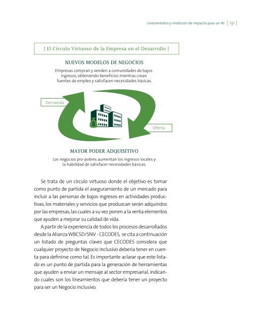 Una Estrategia Empresarial para reducir la pobreza - Cecodes