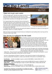 July-AUG 08 Newsletter.pub - Department of the Premier and ...