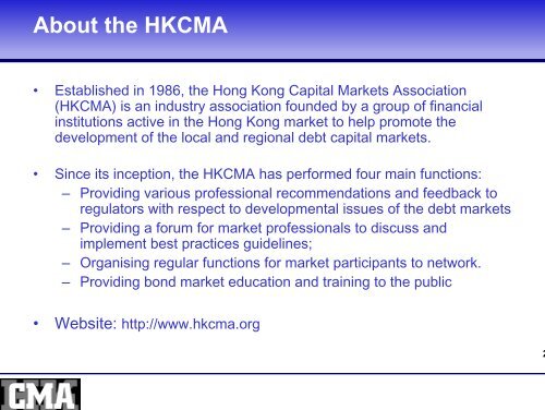 Presentation by Mr. Brian Yiu - The Hong Kong Capital Markets ...