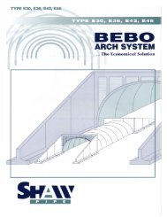 BEBO E30, E36, E42, E48 - Shaw Precast Solutions