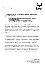 9Live-Moderator Norman Magolei boxt gegen René Weller