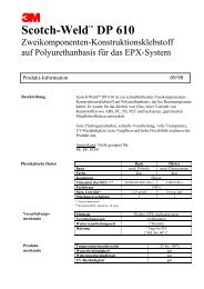 Technisches Datenblatt DP 610 - Seyffer GmbH
