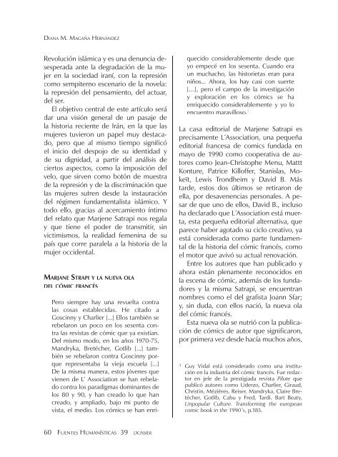 Descargar Revista Completa - Revista Fuentes HumanÃ­sticas - UAM