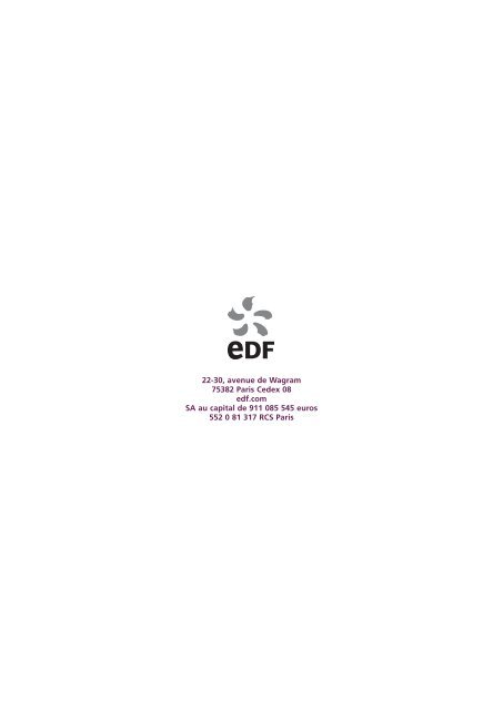 Télécharger le document de référence 2007 du groupe EDF ( 4939Kb)
