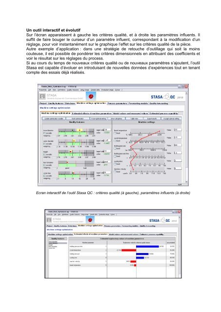 20% de gain de productivité en injection plastique ... - Allize-Plasturgie