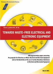 Towards Waste-Free Electrical and Electronic Equipment - EEB
