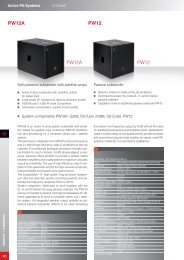 PW12A PW12 PW12A PW12 - Coda Audio