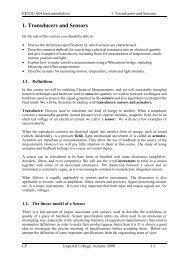 1. Transducers and Sensors