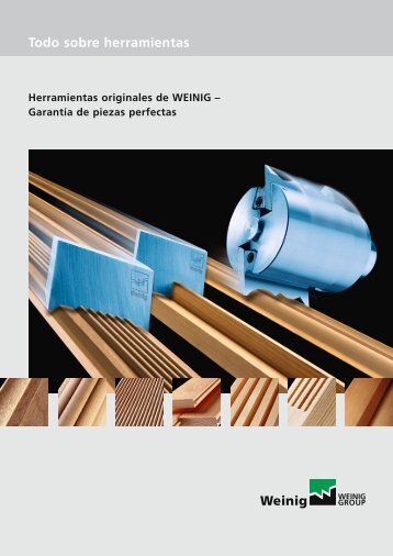 Todo sobre herramientas - Weinig