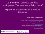 âGobernanza y Salud Local: El papel de la ciudadanÃ­a en la toma de ...