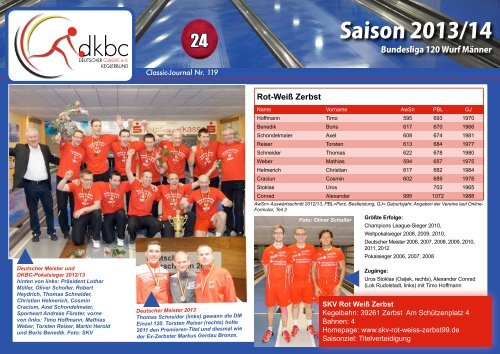 Classic Journal Nr. 119 - SKV Versbach