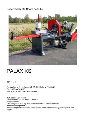 Palax KS 35 - NOA Maskin AS