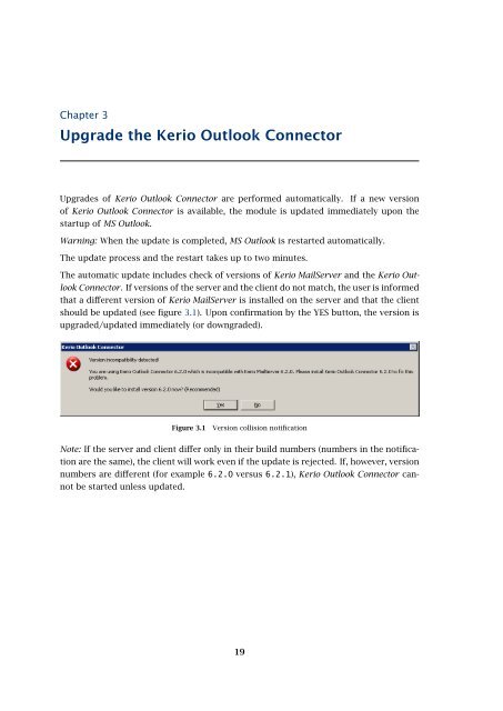 Support for Microsoft Outlook - Kerio Software Archive