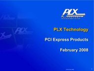 Switch - PLX Technology