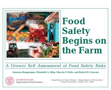 Food Safety Begins on the Farm: A Grower's Self Assessment of ...