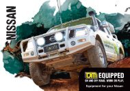 Nissan 4x4 Accessories - TJM Products