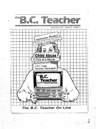 Volume 66, Number 2, March/April 1987 - BCTF Home - British ...