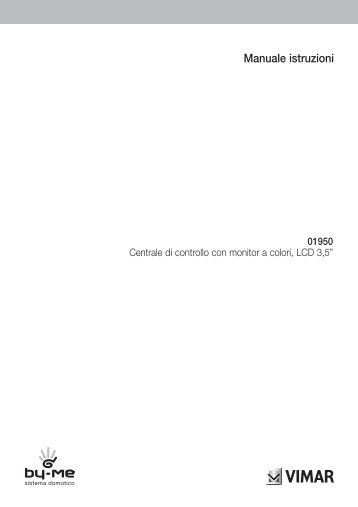 Manuale istruzioni - Vimar