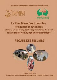 Recueil des rÃ©sumÃ©s - Transfert de Technologie en Agriculture