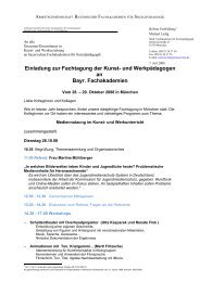 Einladung Fortbildung 28. - Arbeitsgemeinschaft bayerischer ...