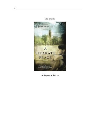 A Separate Peace.pdf - Southwest High School