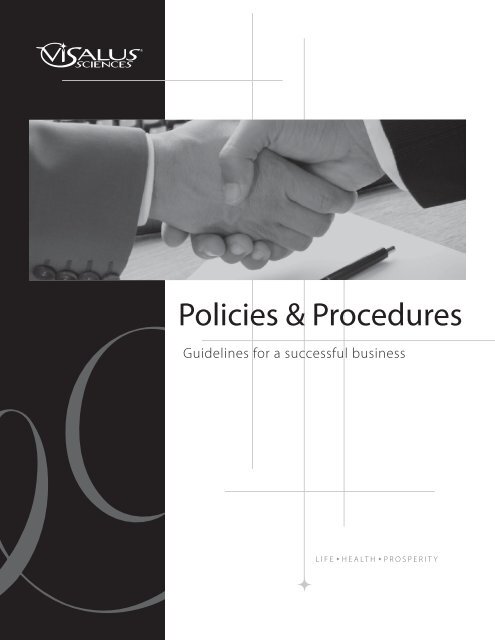 Policies & Procedures - ViSalus