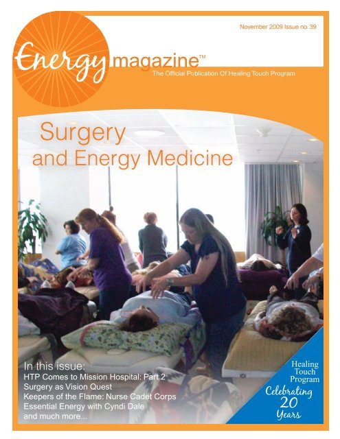November 2009 Energy Magazine