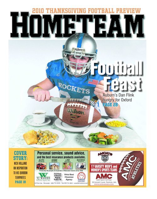 Hometeam 2010 Thanksgiving Football Preview - Worcester ...