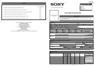 SONY Scholarship Application Form - MyUM