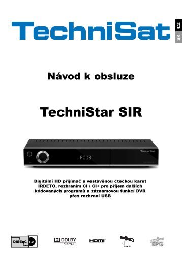 NÃ¡vod - TechniSat