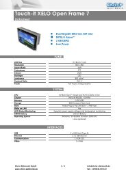 Datenblatt / data sheet - Christ-Elektronik