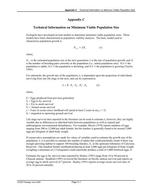 Feasibility of Fish Passage at Alameda Creek Diversion Dam